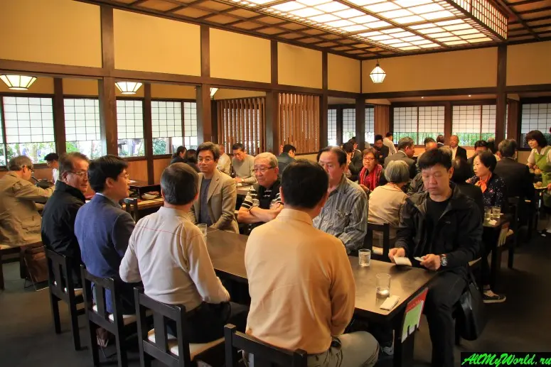 Токио, кафе Kanda Yabu Soba