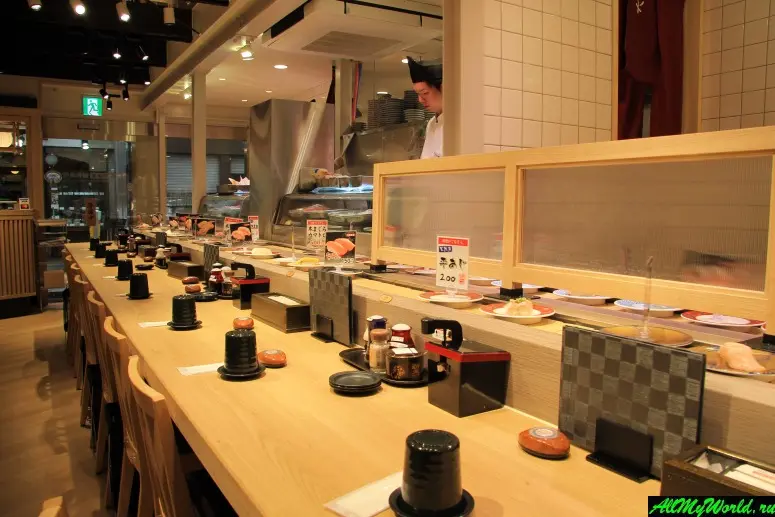 Где поесть в Токио: Kappa Sushi
