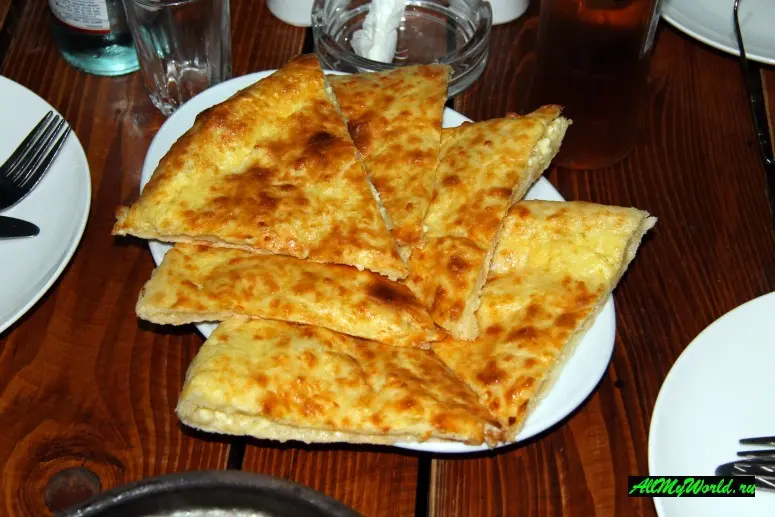 Хачапури в ресторане "Шератона"
